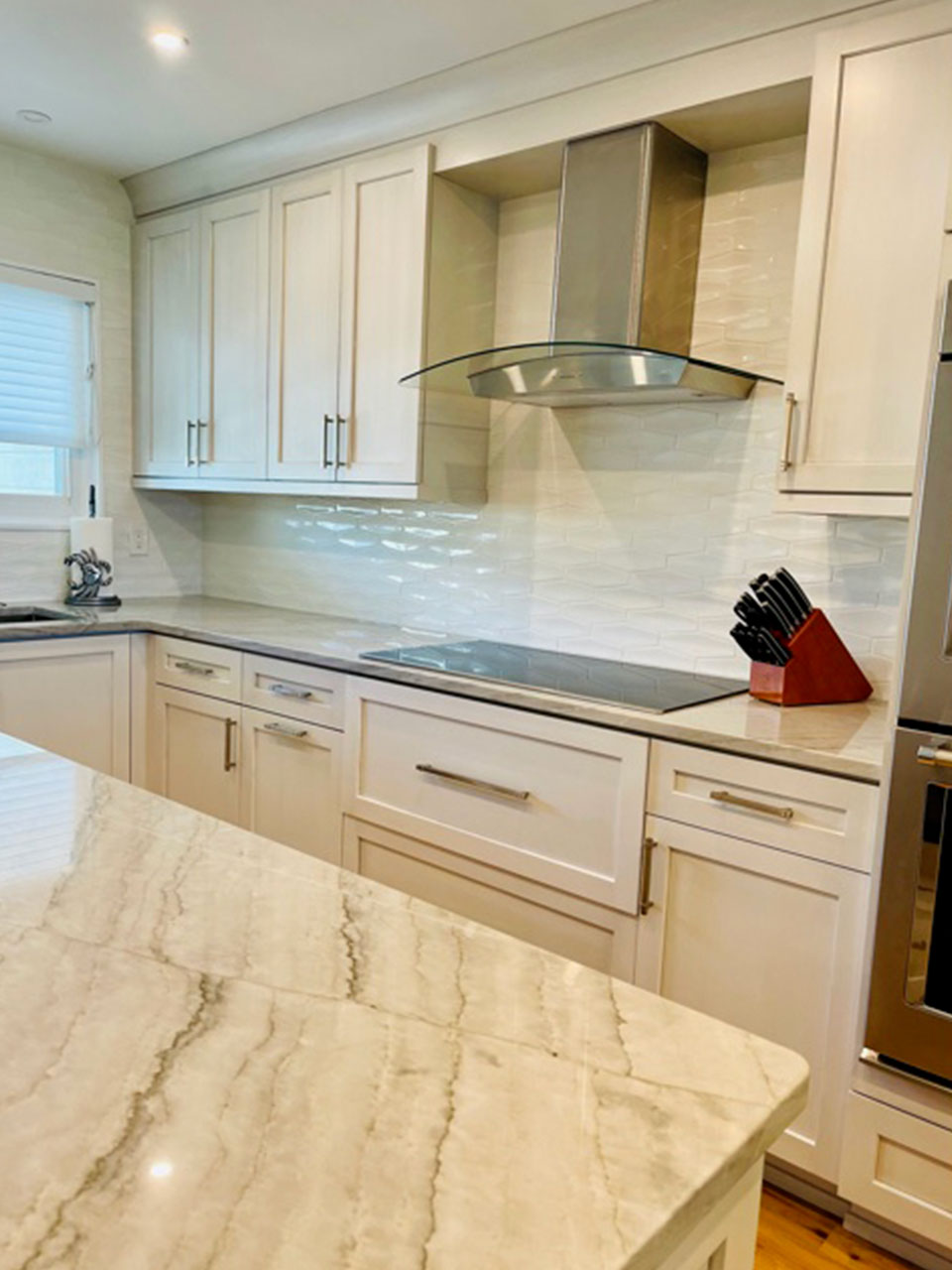 Picture of a remodeled kitchen